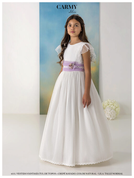 Vestido Comunión 6111