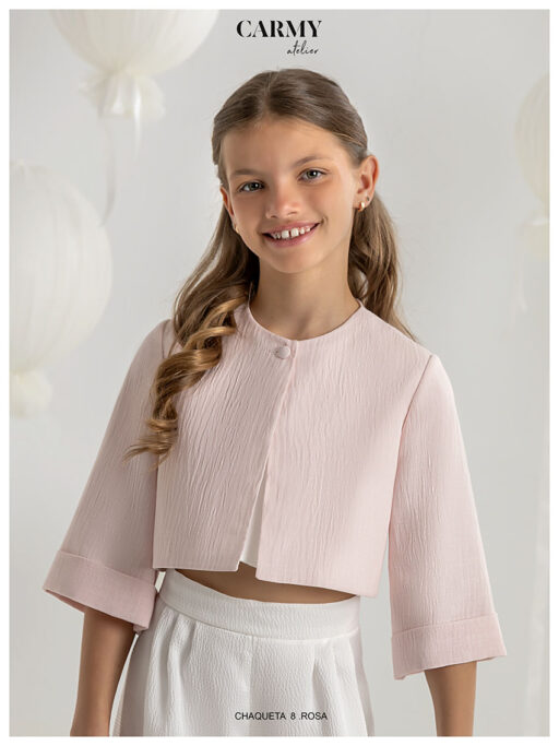Chaqueta 8 Rosa